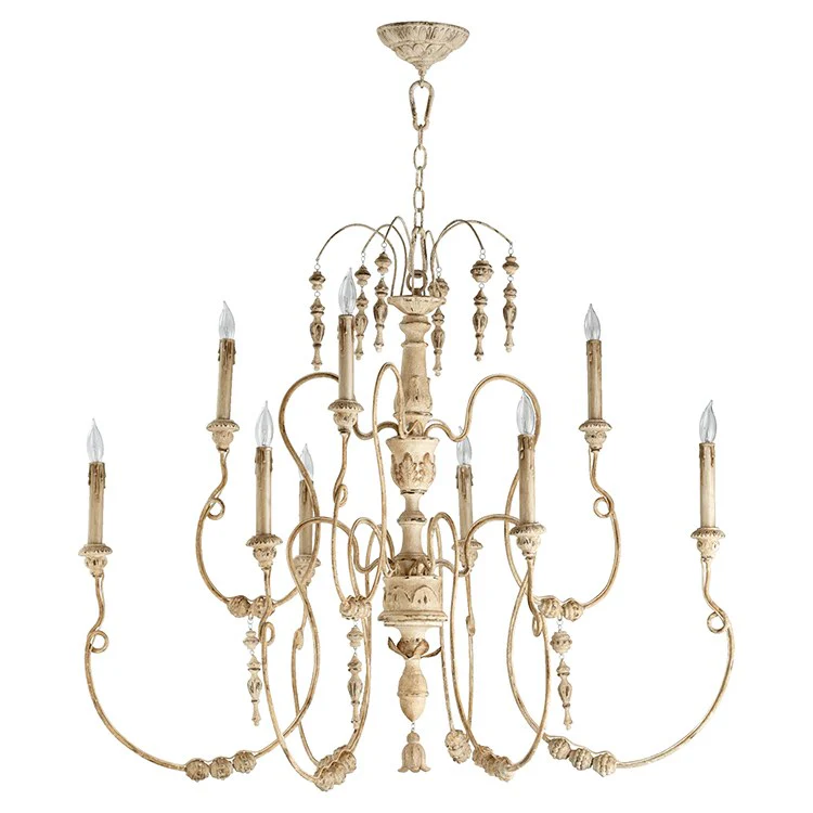 Salento Nine-Light Two-Tier Chandelier - Frankwebs