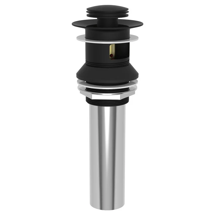 Push Drain Lavatory Drain Aged Brass Brass for 1-5/8IN to 1-3/4IN Openings - Frankwebs