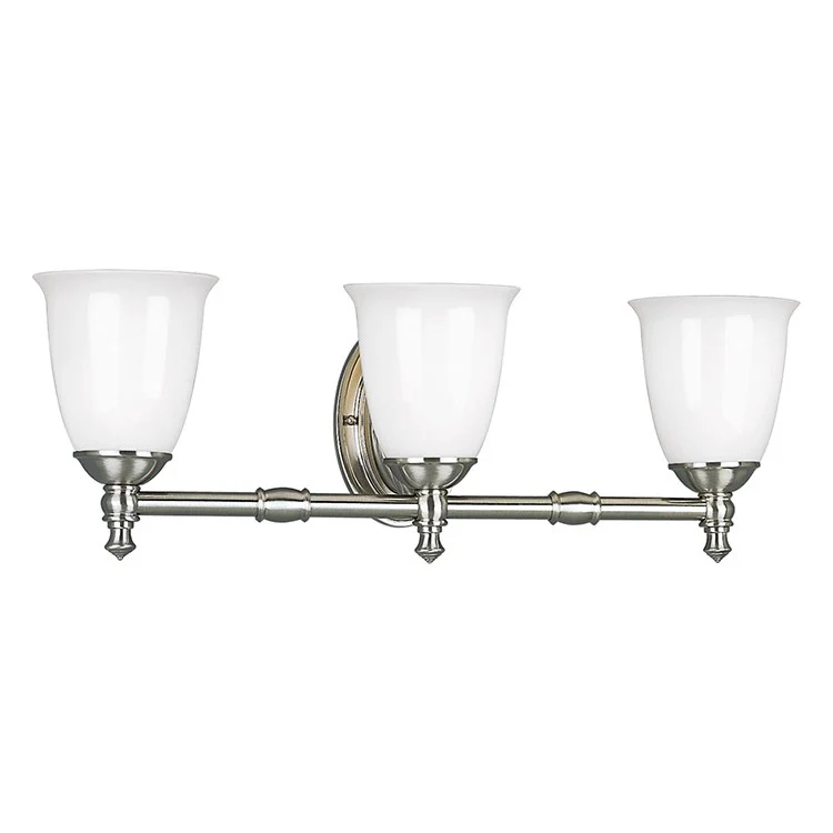 Victorian Three-Light Bath Lighting Fixture - Frankwebs