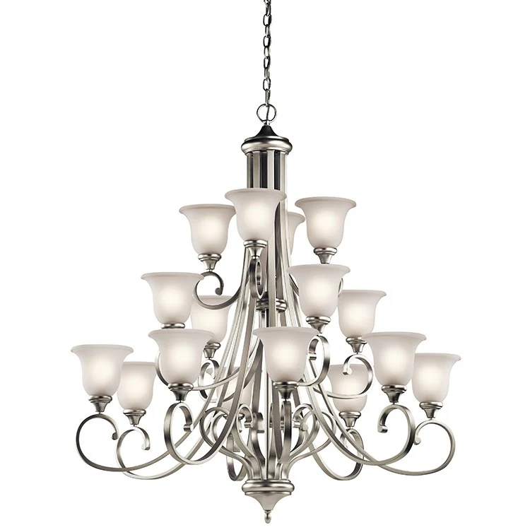 Monroe Sixteen-Light Three-Tier Chandelier - Frankwebs