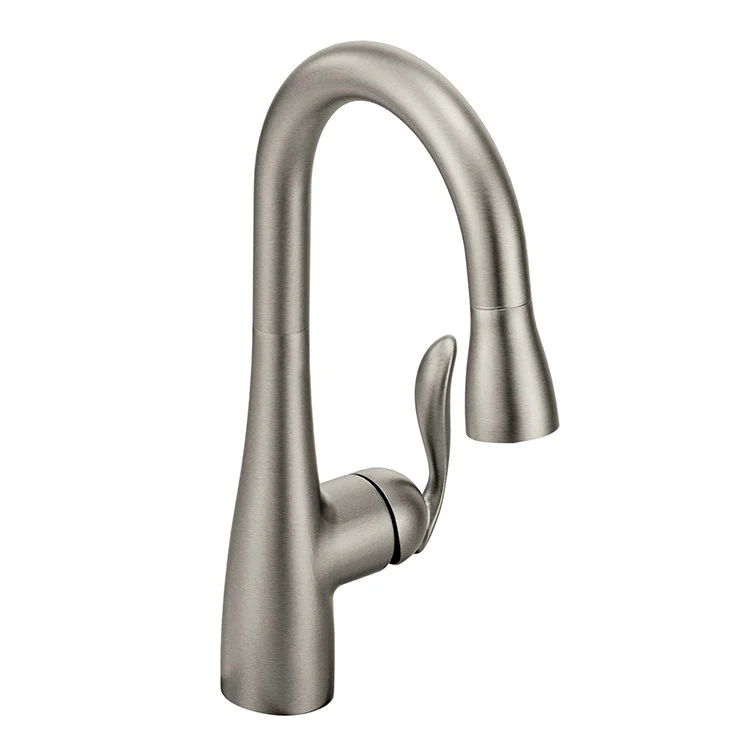 Arbor Single Handle High-Arc Pull Down Kitchen Faucet - Frankwebs