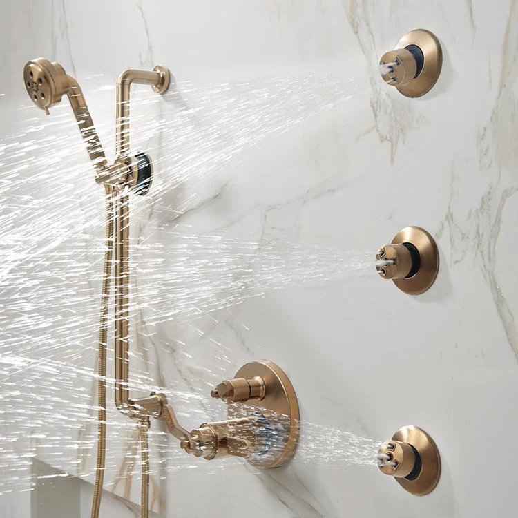 Litze Three-Function H2Okinetic Handshower Set with Slide Bar - Frankwebs