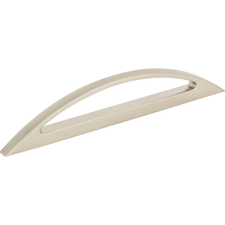 Drawer Pull Atlas Successi Moon Brushed Nickel Zinc Alloy 3-3/4 Inch 5-1/4 x 1/4 Inch - Frankwebs