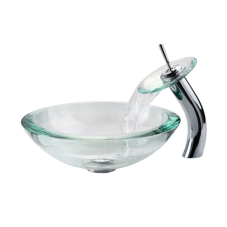 34 mm Thick Glass Vessel Sink - Frankwebs