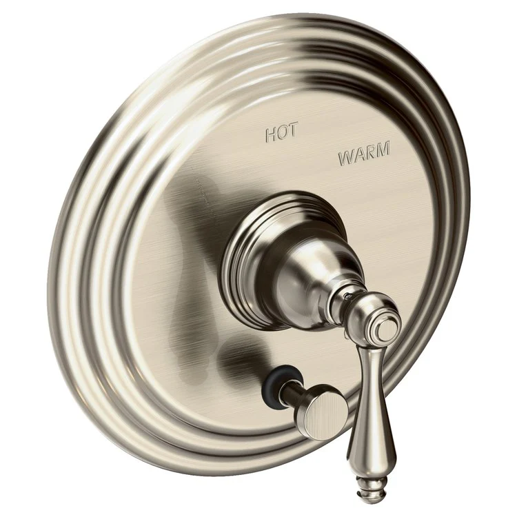 Seaport Pressure Balance Tub/Shower Valve Trim Only with Lever Handle - French Gold PVD - Frankwebs