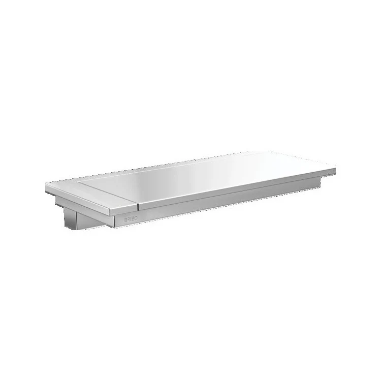 Shelf Frank Lloyd Wright Brilliance Luxe Nickel 12 x 5 Inch Metal - Frankwebs