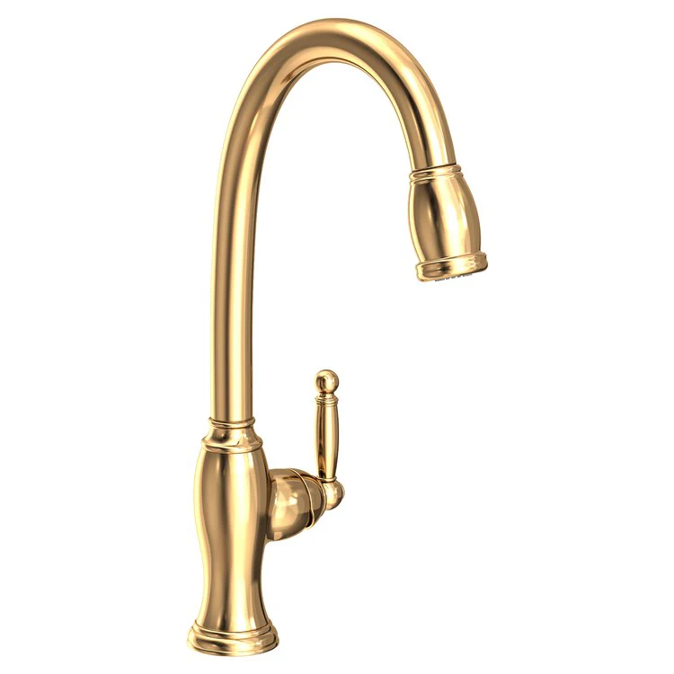 Kitchen Faucet Nadya 1 Lever ADA Matte White Pull Down Spout Height 11-3/4 Inch 1.8 Gallons per Minute - Frankwebs
