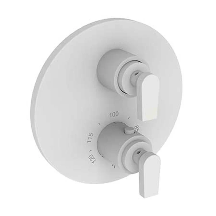 Thermostatic Trim Dorrance Round Plate 2 Lever Antique Copper Brass - Frankwebs