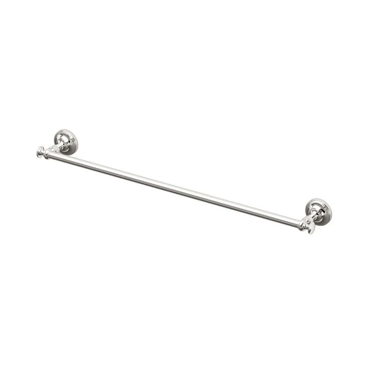 Towel Bar Tavern 24 Inch Satin Nickel Wall Mount Metal - Frankwebs