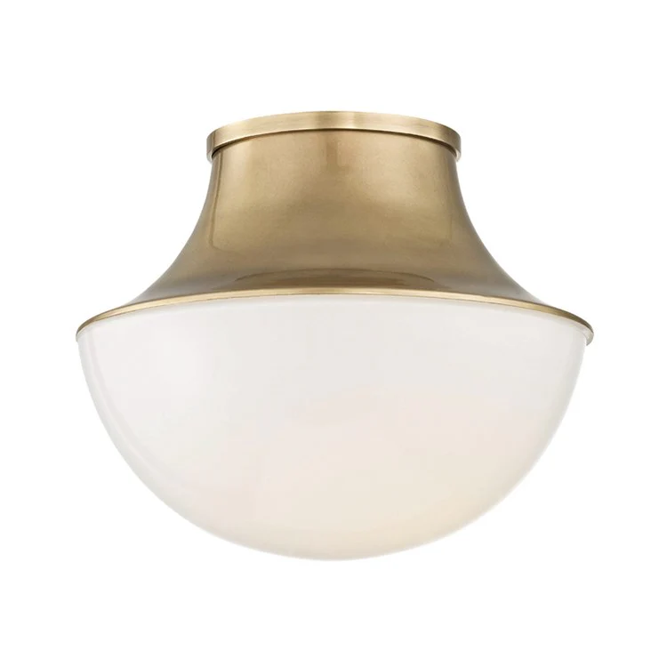 Lettie Single-Light LED Small Flush Mount Ceiling Fixture - Frankwebs