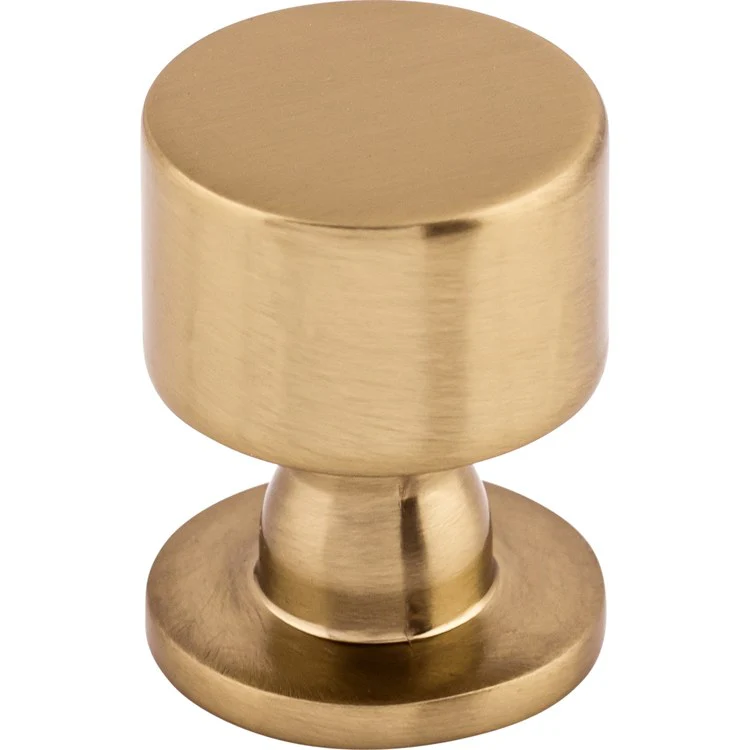 Knob Serene Lily Round for Decorative Hardware Honey Bronze Zinc Alloy 1 Inch 1-5/16 Inch - Frankwebs