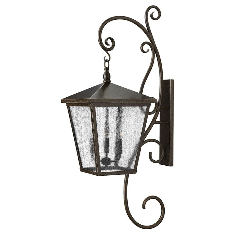 Trellis Four-Light LED Extra-Large Wall-Mount Lantern - Frankwebs
