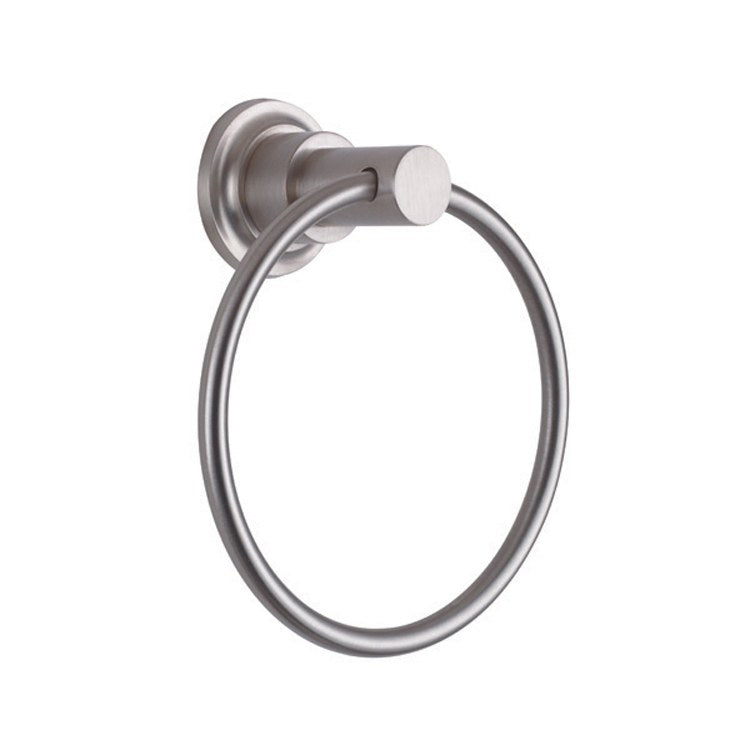 Towel Ring Rincon Bay 5-13/16 Inch Closed Bella Terra Bronze Brass 2-15/16 Inch Extension from Wall - Frankwebs