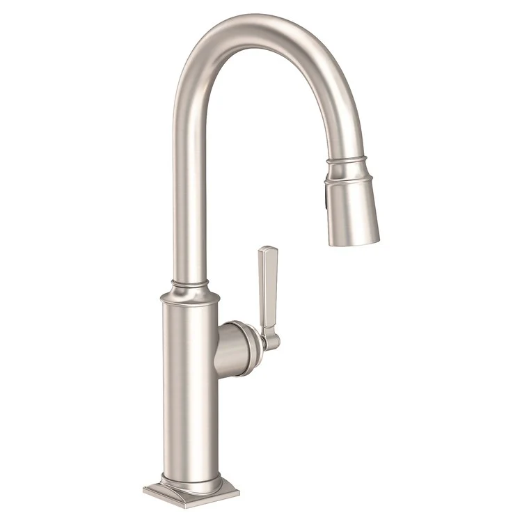 Kitchen Faucet Adams 1 Lever ADA Flat Black Pull Down Spout Height 10-1/2 Inch 1.8 Gallons per Minute - Frankwebs