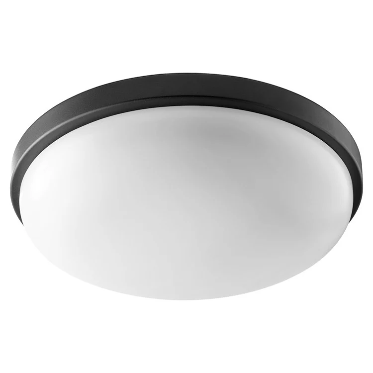 Signature Single-Light 23-Watt Rectangular Single-Light LED Round Flush Mount Ceiling Fixture - Frankwebs