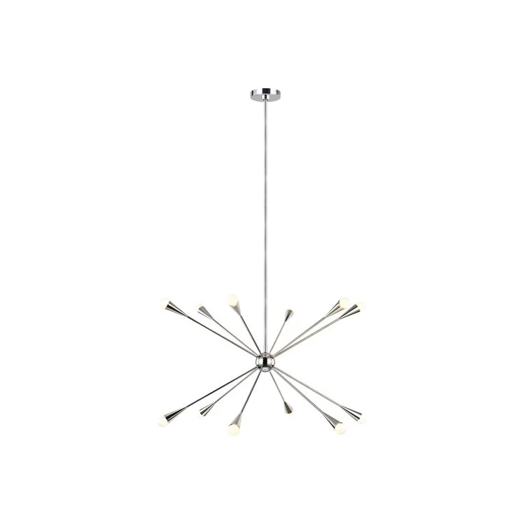 Jax Twelve-Light Chandelier by Ellen - Frankwebs