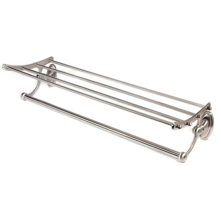 Towel Rack Classic Traditional Bath Polished Chrome 24 Inch Brass 9-1/4 Inch Concealed Wall Mount - Frankwebs