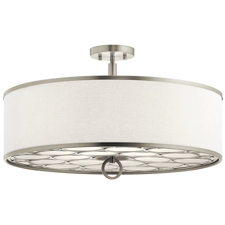 Melrose Four-Light Pendant/Semi-Flush Mount Ceiling Fixture - Frankwebs