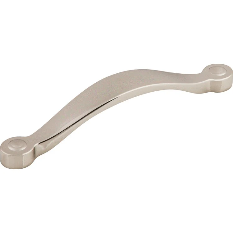 Pull Asbury Saddle D Handle Polished Nickel Zinc Alloy 5 Inch 5-3/4x3/4x1 Inch - Frankwebs