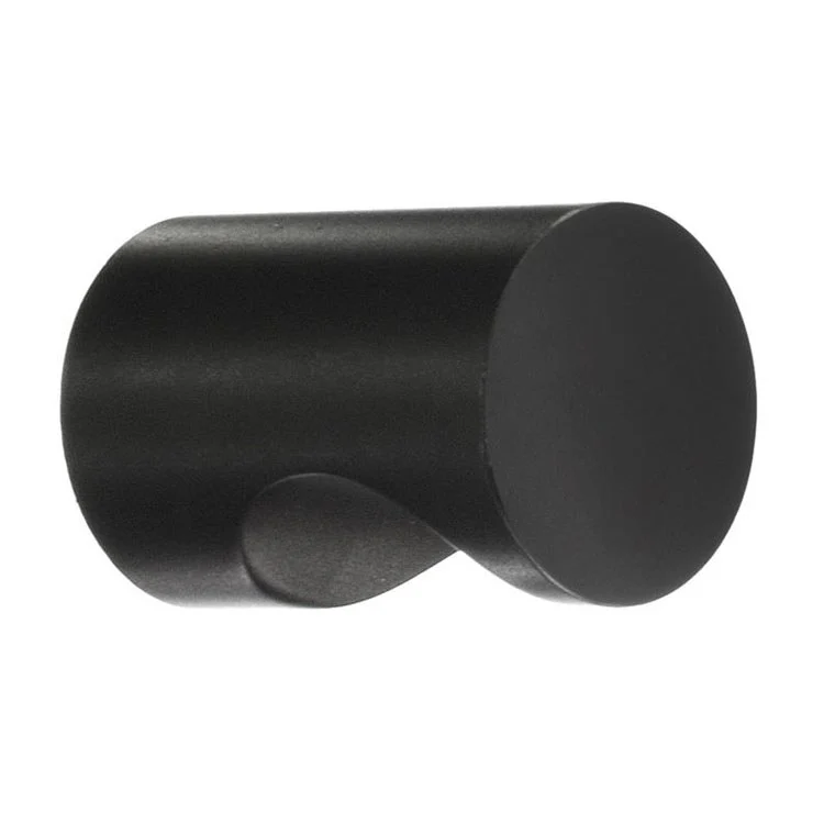 Knob Finger Grip for Cabinet Black Aluminum 1 x 3/4 x 3/4 Inch - Frankwebs