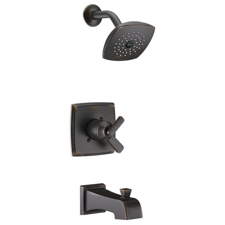 Tub and Shower Trim Ashlyn Monitor 17 with Touch-Clean 1 Lever Matte Black ADA 2.0 Gallons per Minute - Frankwebs