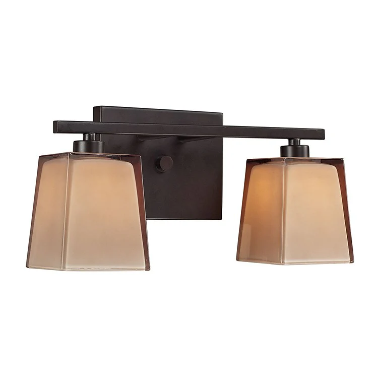 Serenity Two-Light Bathroom Vanity Fixture - Frankwebs