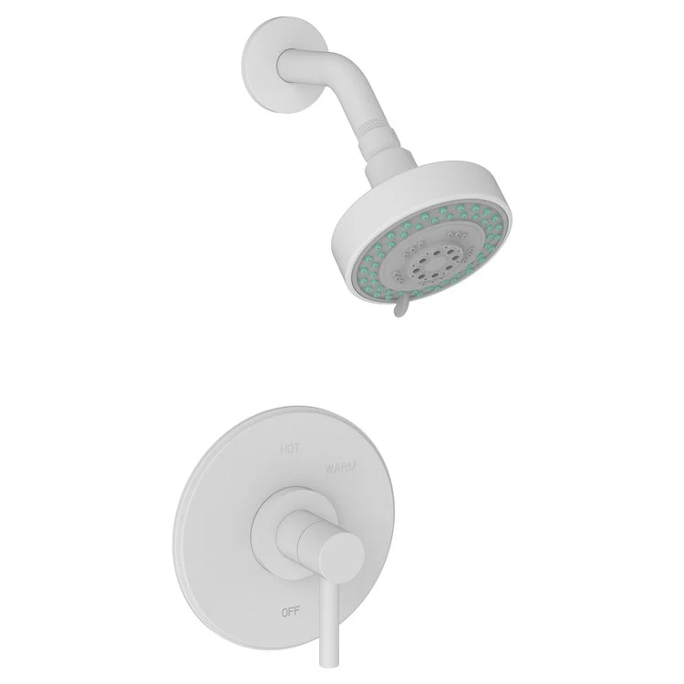 Shower Trim East Linear Pressure Balanced 1 Lever Satin Brass PVD ADA 1.8 Gallons per Minute 1 Function - Frankwebs