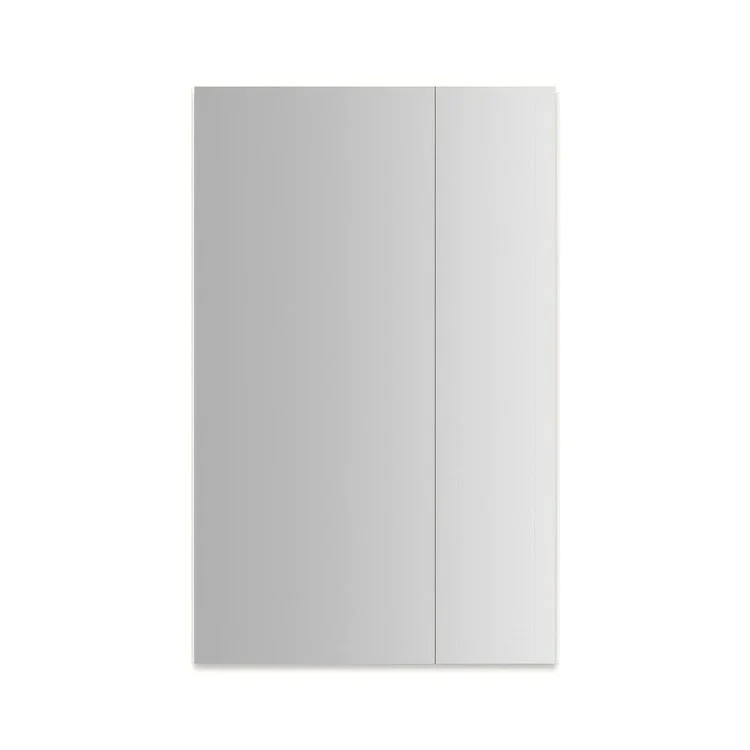 Medicine Cabinet M Series Reserve 30 x 48 x 4 Inch 2 Doors Mirrored Slow Closing Left Polished Edge/Electric/Interior Light - Frankwebs