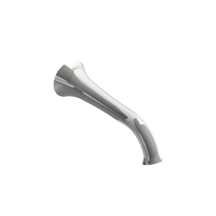 Tub Spout Edge Round Chrome 7-3/8L Inch Brass - Frankwebs