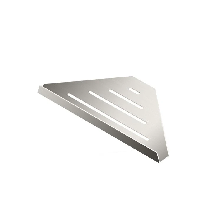 Shelf Elegant Corner Shelf Brushed Nickel 9 Inch Stainless Steel - Frankwebs