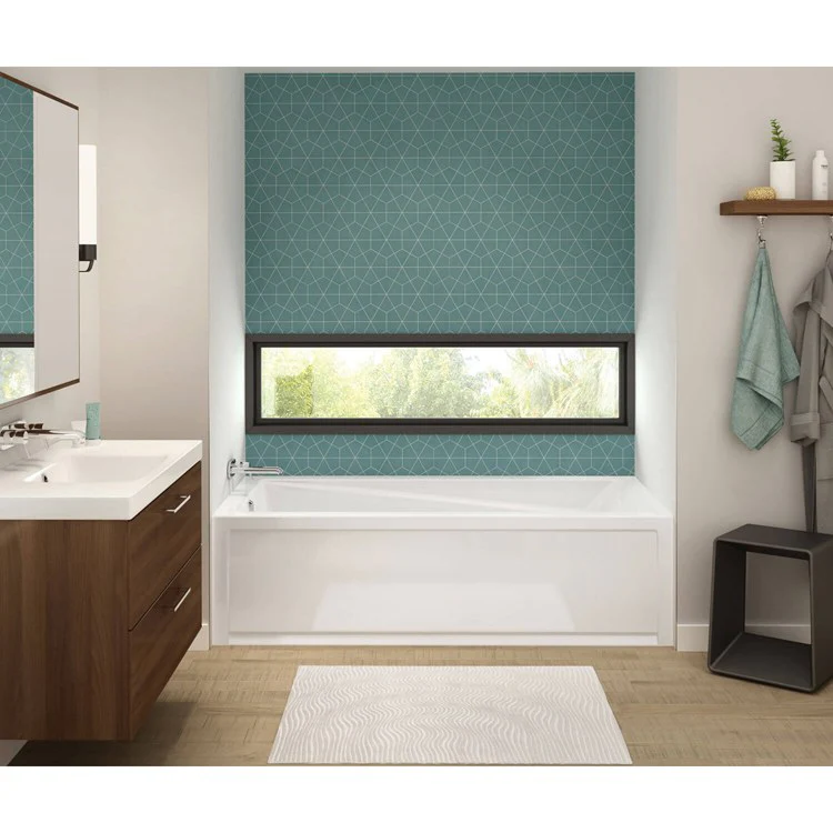 Tub Exhibit IFS 72 x 36 Inch Alcove Left White - Frankwebs