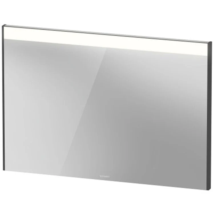 Mirror Brioso 27-1/2 x 40-1/8 Inch White Matte with Lighting Rectangle 1-3/4 Inch - Frankwebs