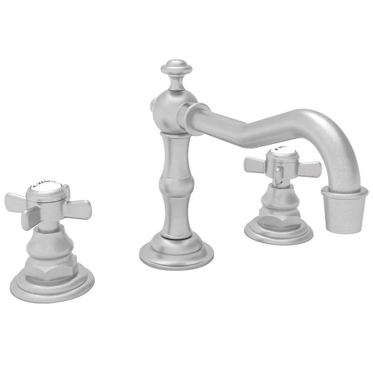 Lavatory Faucet Fairfield Widespread 8 to 20 Inch Spread 2 Cross ADA Satin Brass PVD 1.2 Gallons per Minute Brass Spout Height 3-5/16 Inch - Frankwebs