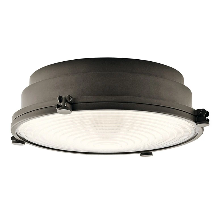 Hatteras Bay Single-Light LED Flush Mount Ceiling Fixture - Frankwebs