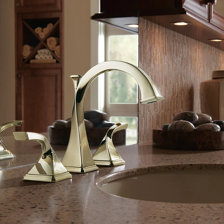 Virage Two Handle Widespread Bathroom Faucet with Pop-Up Drain - Frankwebs