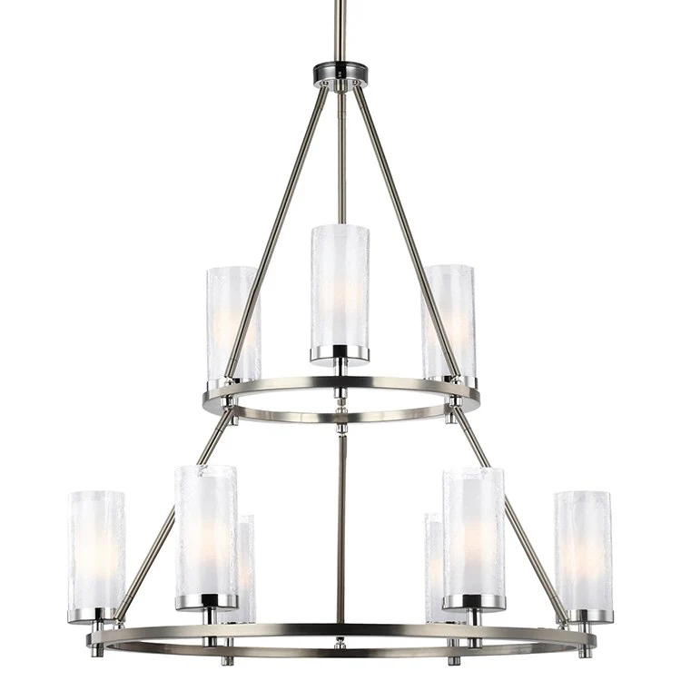 Jonah Nine-Light Two-Tier Chandelier - Frankwebs