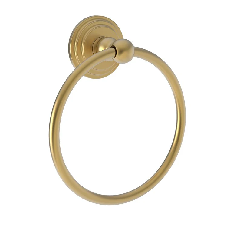 Towel Ring Alveston 6 Inch Closed French Gold PVD Brass 2-7/16 Inch - Frankwebs