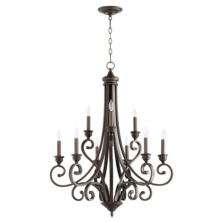 Bryant Nine-Light Two-Tier Chandelier - Frankwebs