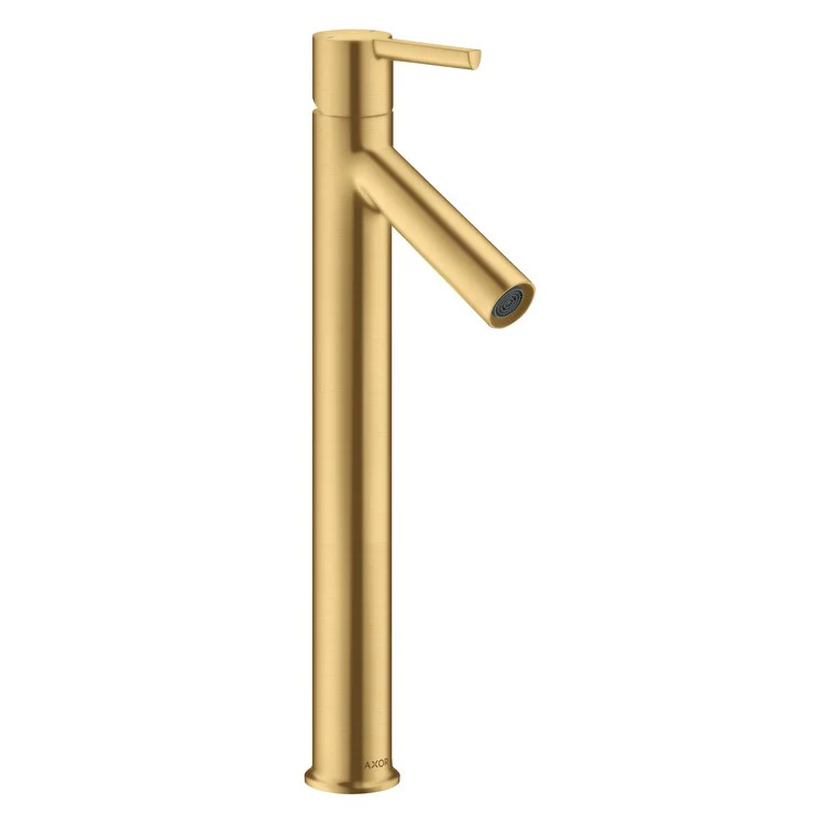 Lavatory Faucet Starck 1 Lever ADA Brushed Nickel 1.2 Gallons per Minute Rigid Less Drain 1 Hole 9-3/4 Inch - Frankwebs