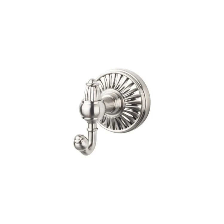 Tuscany Double Robe Hook - Brushed Satin Nickel - Frankwebs