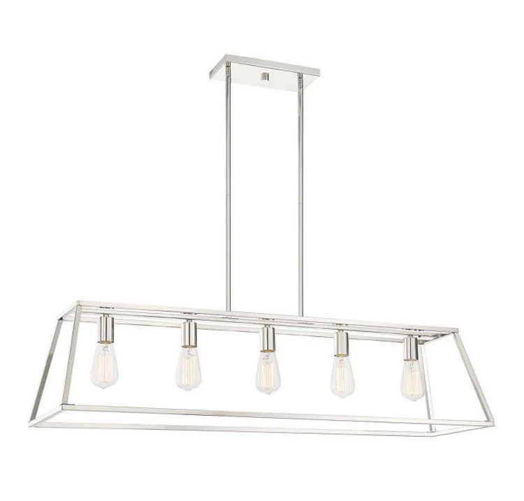 Denton Five-Light Linear Chandelier - Frankwebs
