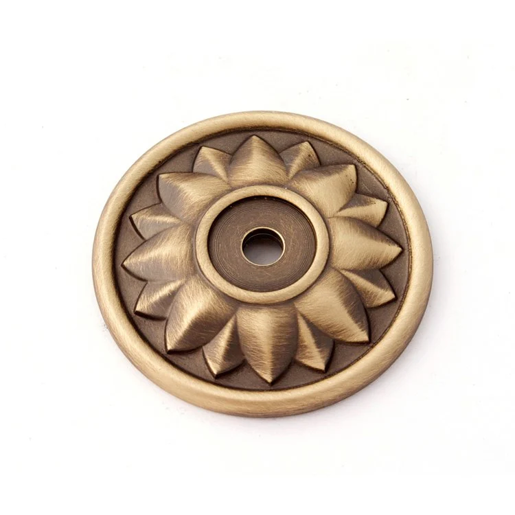 Backplate Fiore 1-5/8 Inch Bronze Brass for A1472 - Frankwebs