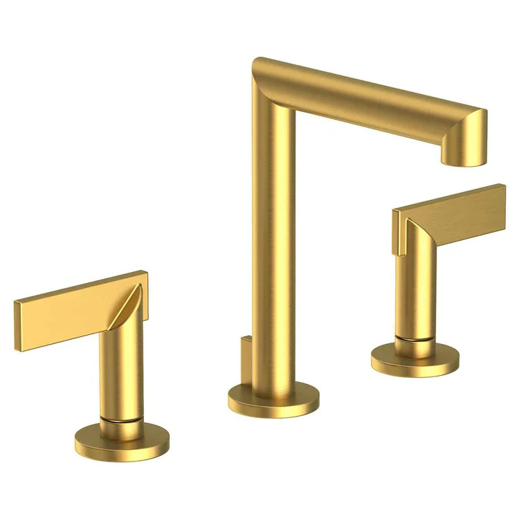 Lavatory Faucet Keaton Widespread 8 to 20 Inch Spread 2 Lever ADA WaterSense Aged Brass 1.2 Gallons per Minute Pop-Up 3 Hole - Frankwebs