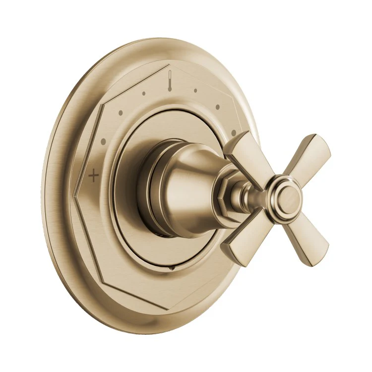 Rook Sensori Thermostatic Valve Trim with Cross Handle - Frankwebs