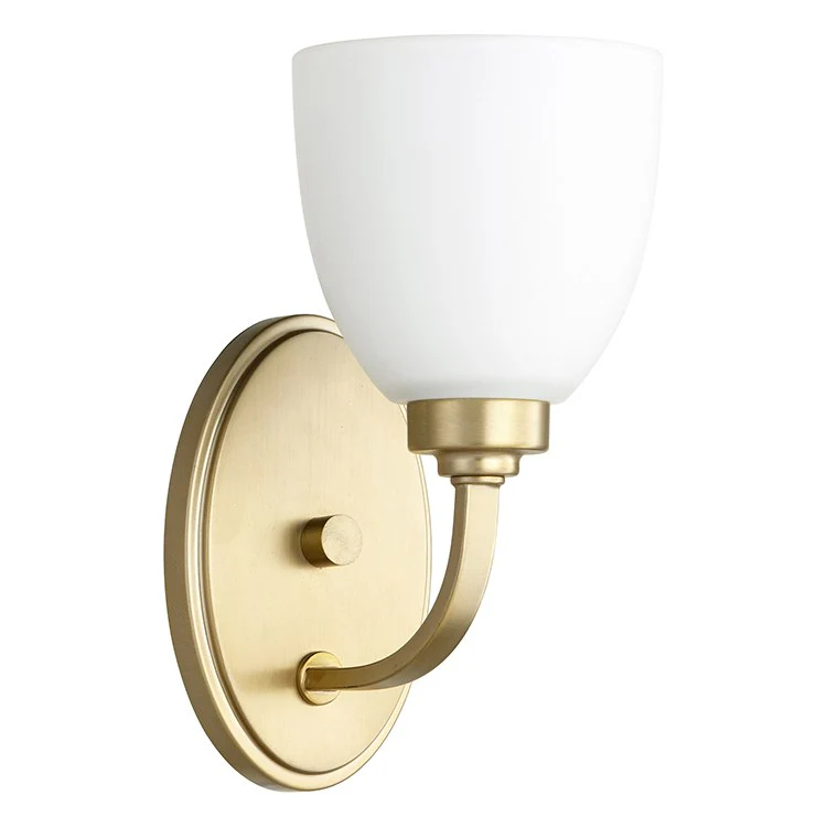 Reyes Single-Light Bathroom Wall Sconce - Frankwebs