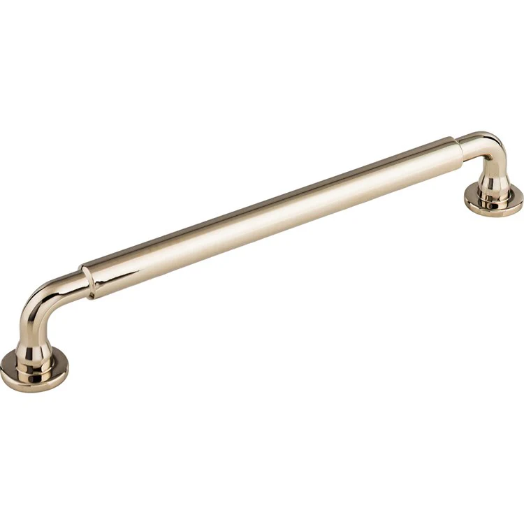 Pull Serene Lily D Handle for Decorative Hardware Polished Nickel Zinc Alloy 7-9/16 Inch - Frankwebs