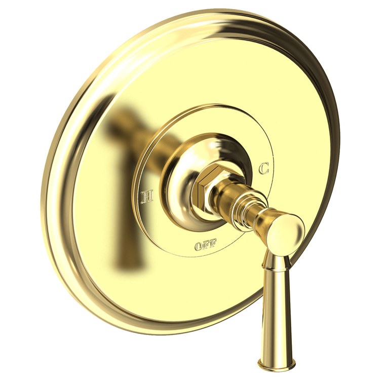 Pressure Balance Valve Trim Vander Round 1 Lever Antique Brass ADA Depth 4 Inch - Frankwebs