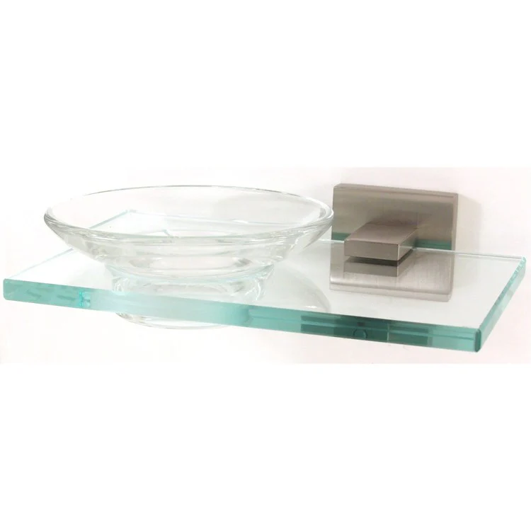 Soap Dish Contemporary ll Bath Polished Chrome Concealed Wall Mount 5 x 6-3/4 x 2 Inch - Frankwebs