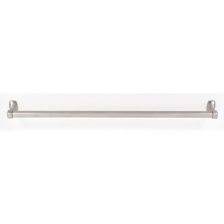 Towel Bar Cube Bath 30 Inch Satin Nickel Brass 3-1/16 Inch - Frankwebs