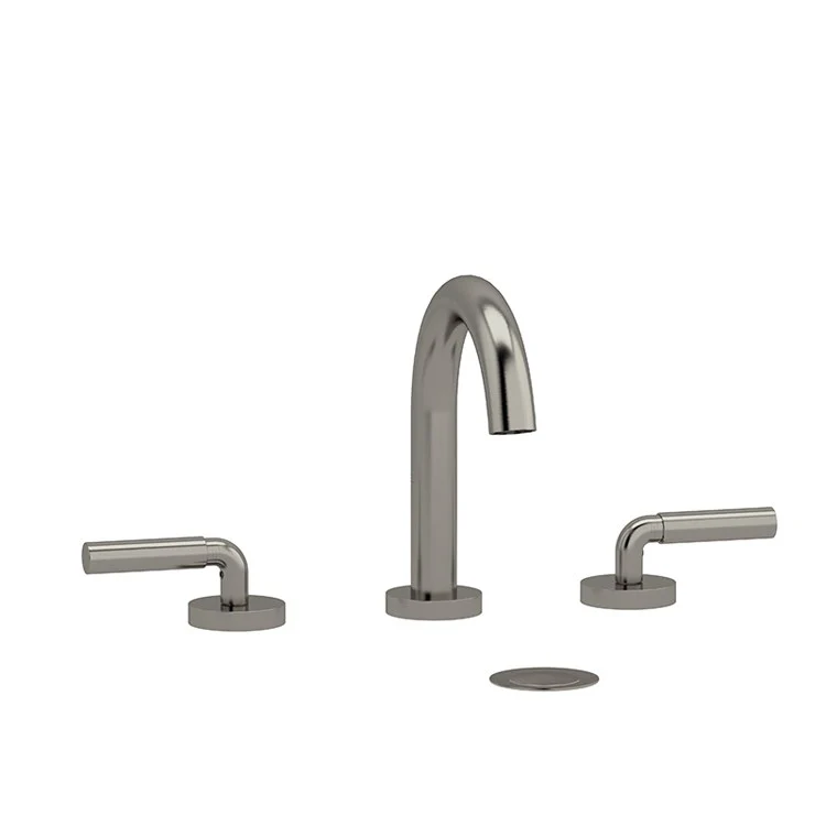 Lavatory Faucet Riu Widespread 8 Inch Spread 2 Lever ADA Brushed Nickel 1.2 Gallons per Minute - Frankwebs